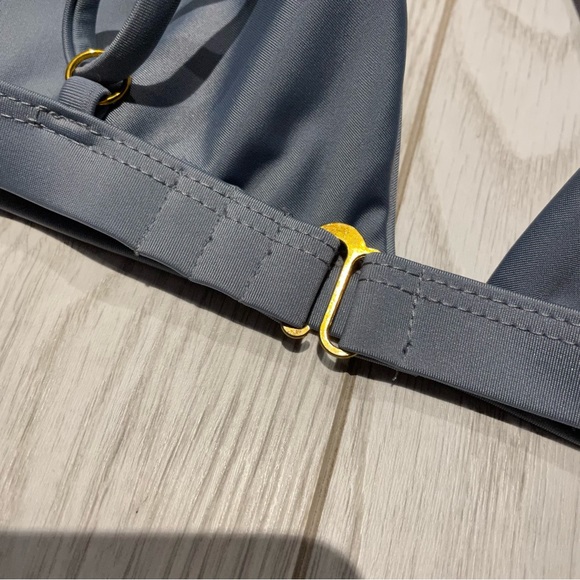 ROMWE silvery blue cheeky bikini set - Picture 5 of 6